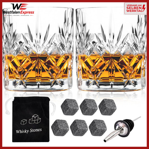 Whiskygläser 2er set vintage - whiskygläser, 2er-set