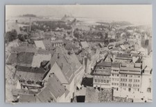 Freiberg Sachsen 1961 - Dächer der Altstadt - Altes Foto 1960er