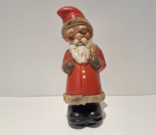 alter Weihnachtsmann 17cm Füllbox Candy Container Kunststoff Weihnachten