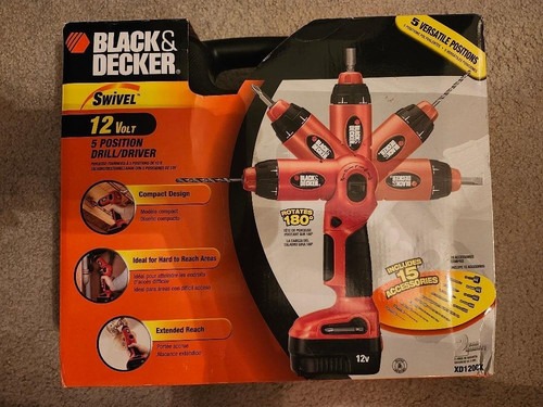 Black decker swivel - &, 12v