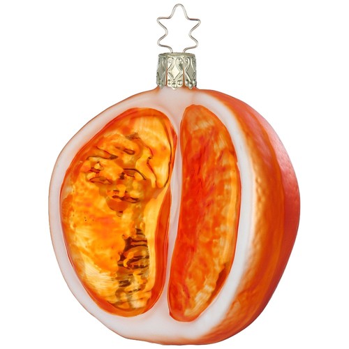 Orangenhälfte 9cm inge glas - orangenhälfte,