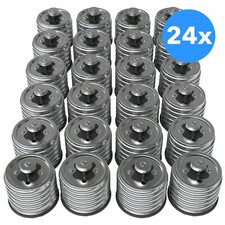 24x Lampensockel E40 zu E27 Set Stecker Glühbirne Lampensockel Konverter Lampe