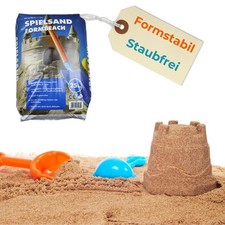 Spielsand Formbeach 25 Kg 0-1 mm Sand für Sandkasten Kinderspielsand Staubfrei