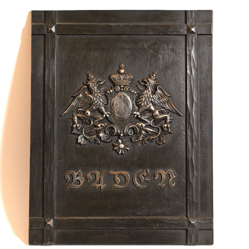 Baden wappen ofenplatte - baden,