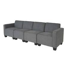 B-Ware Modular 4-Sitzer Sofa Couch Moncalieri, Stoff/Textil ~ grau