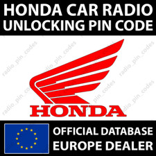 HONDA RADIO NAVI PIN CODE