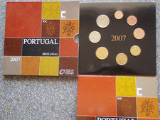 Portugal 2007 KMS ST 3,88 € 1 Cent - 2 Euro Kursmünzensatz Stempelglanz RAR