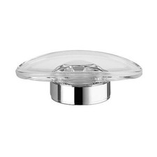 Keuco Seifenschale Ablage Kristallglas ELEGANCE lose klar Echt-Kristallglas