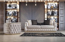 Luxus Chesterfield Sofa Set