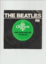 RARITÄT   DIE BEATLES SINGEN DEUTSCH-SIE  LIEBT DICH UND KOMM GIB MIR DEINE HAND