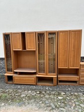 Schrankwand Wohnzimmer Kirsche