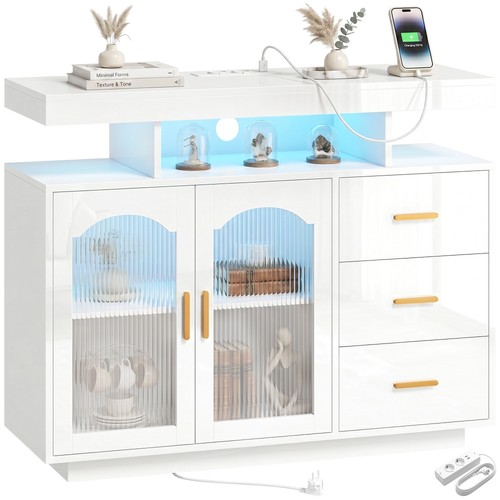 Homcom sideboard hochglanz - homcom,