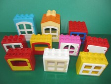 10 Teile Lego Duplo Fenster +