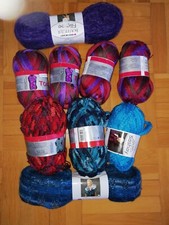 Wolle Paket Schöller Stahl 9 x 100g