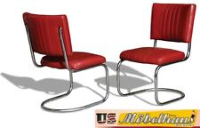 CO-28 Ruby Bel Air Möbel 2 Stühle Swingstuhl Diner Küchenmöbel Küchenstuhl USA