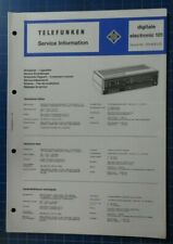 Telefunken Service Information