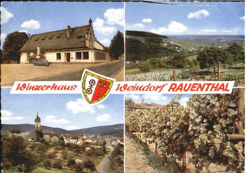 Rauenthal winzerhaus 1965 - winzerhaus,