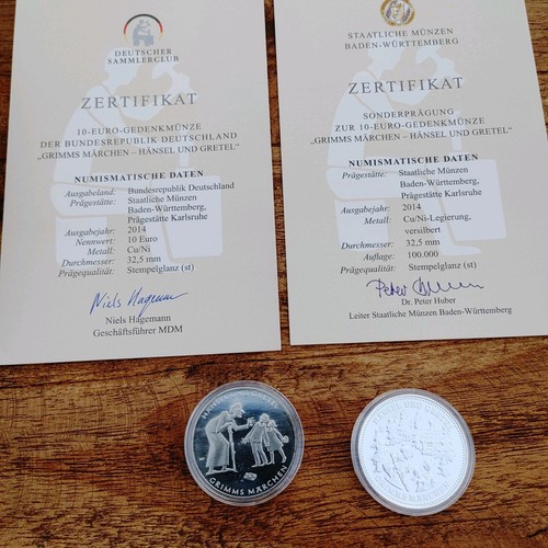 Euro gedenkmünze 2014 - 10,