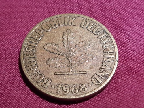 Pfennig brd 1968 d - pfennig,