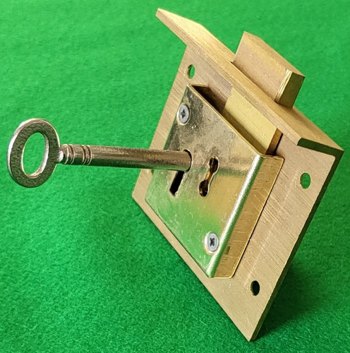 Großer massiver messing antik - großer,