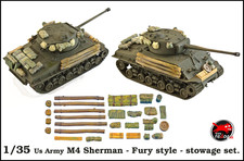 1/35 Redog US M4 Sherman Furry