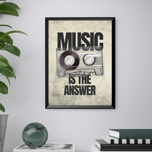 Bild mit musikdruck - mit,