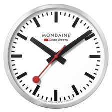 MONDAINE Wanduhr Groß