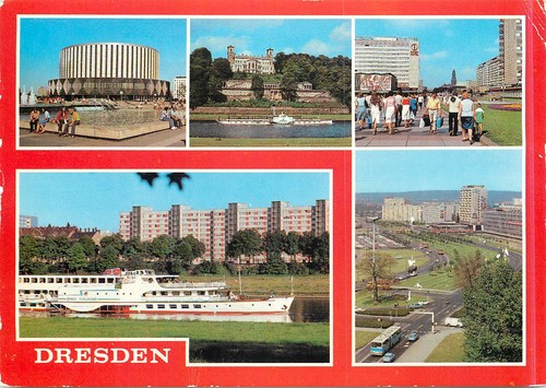 Dresden ddr prager - ak,