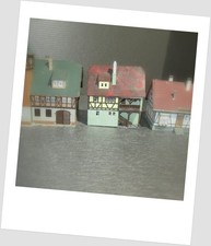 2 Fachwerkhäuser und Feuerwache H0 Anlagenrückbau