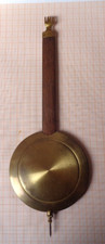 Antikes gebrauchtes Pendel für Regulator Wanduhr 160 g, Länge 33 cm ca.