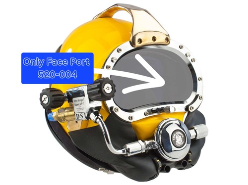 Kirby morgan helm face port - helm,