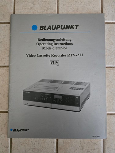 Blaupunkt video recorder - blaupunkt, video-recorder