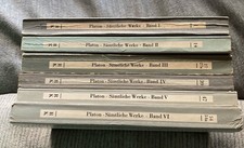 Platon - Sämtliche Werke - Band I - VI (1- 6) Rowohlts Klassiker von 1957