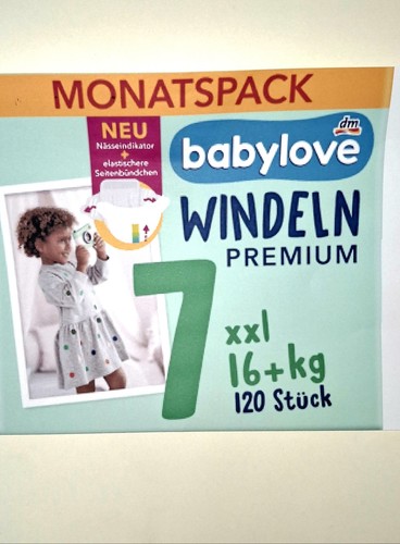 Babylove windeln premium - premium, gr.