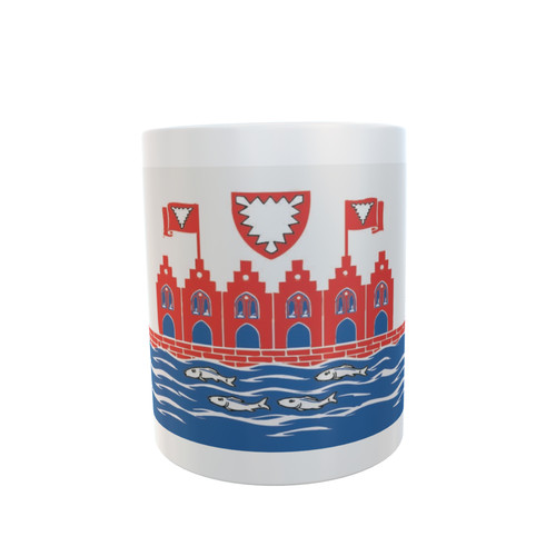 Tasse heiligenhafen fahne - heiligenhafen,