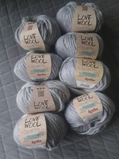 Wolle Konvolut Love Hellgrau 105,  KN. NEU VON KATIA