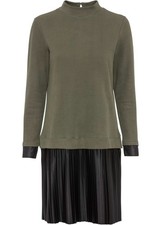 Kleid mit Plisseerock Gr