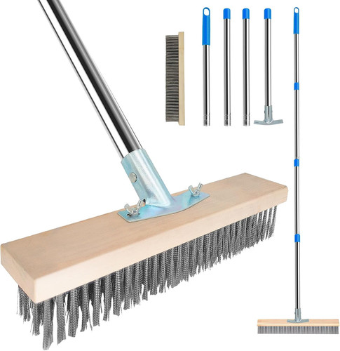 Drahtbesen mit stiel - drahtbesen,