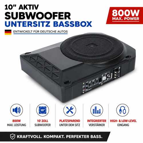 Aktiv subwoofer untersitz - aktiv,