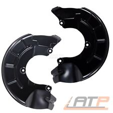 2x ANKERBLECH BREMSSCHEIBE VORNE FÜR AUDI A1 SEAT IBIZA SKODA FABIA VW POLO