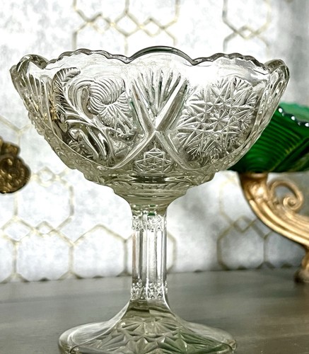 Antik jugendstil pressglas - antik,