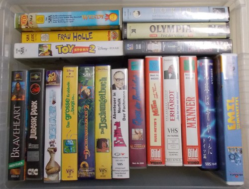 Vhs filme stück - vhs-filme,, 19