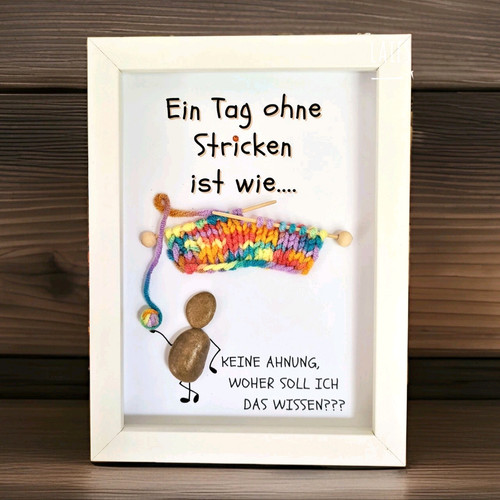 Ein tag ohne - ein, stricken...🧶