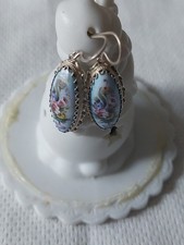 Ohrhänger Silberfarben Mit