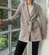 Gerry Weber Blazer Jackett m. Bindegurt in Gr. S 36 kariert - neu!