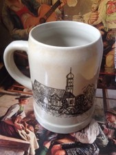 Sammler Steinkrug 0,5 L. Landsberg/Lech Thomas Goppel MdL bayerischer Politiker