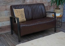 2er Couch HWC-H10, Sofa