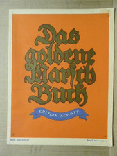 Musiknoten " Das goldene