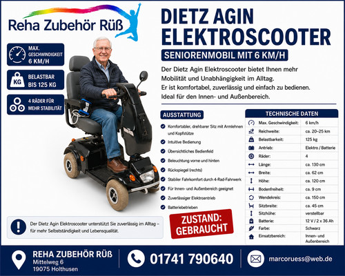 Dietz agin elektroscooter - elektroscooter, 6