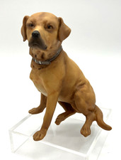 Alboth & Kaiser Porzellan Labrador Retriever signiert von Willy Alboth handbemalt